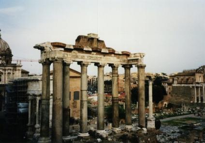 [Roman Forum picture]